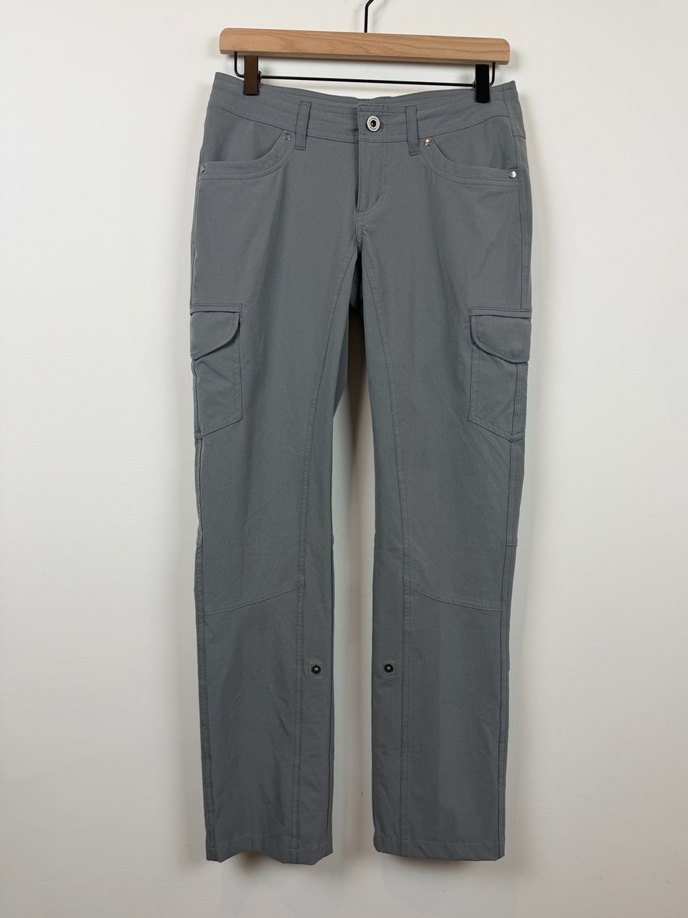 Kuhl Freeflex Convertible Roll Up Slate Hiking Pants - Picture 3 of 14